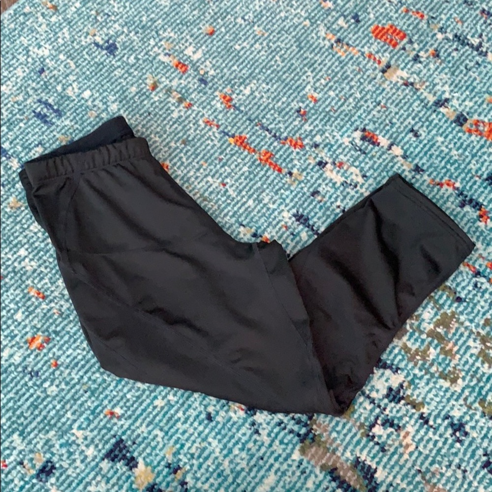 New Balance Black Cropped Run Tights - Small